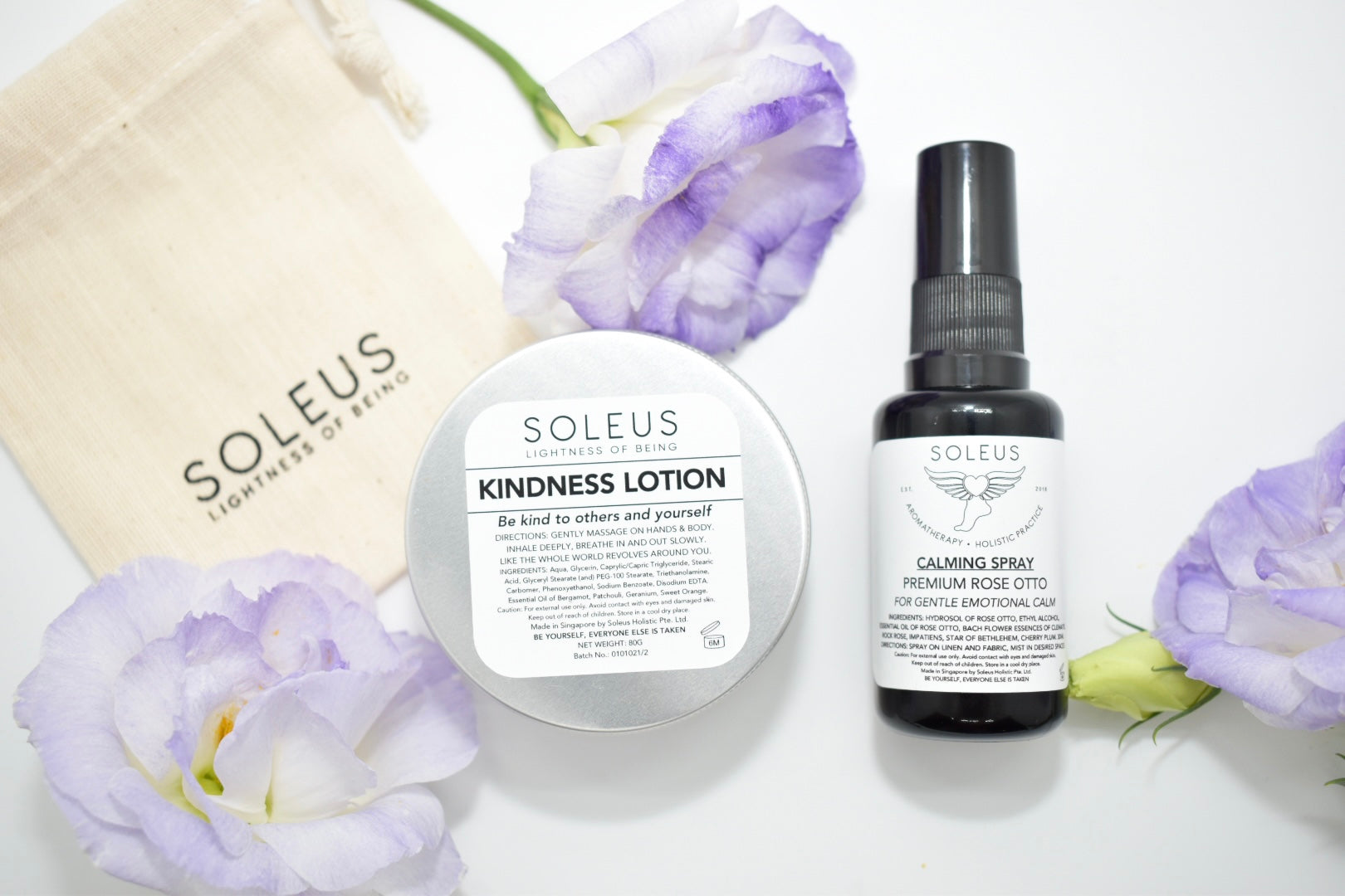 Premium Rose Otto Spray + Kindness Lotion