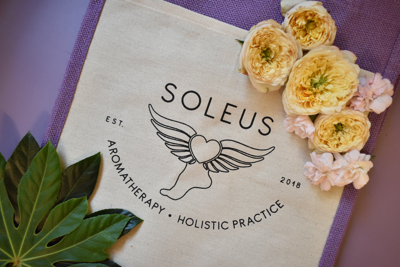 Soleus Jute Pocket Bag