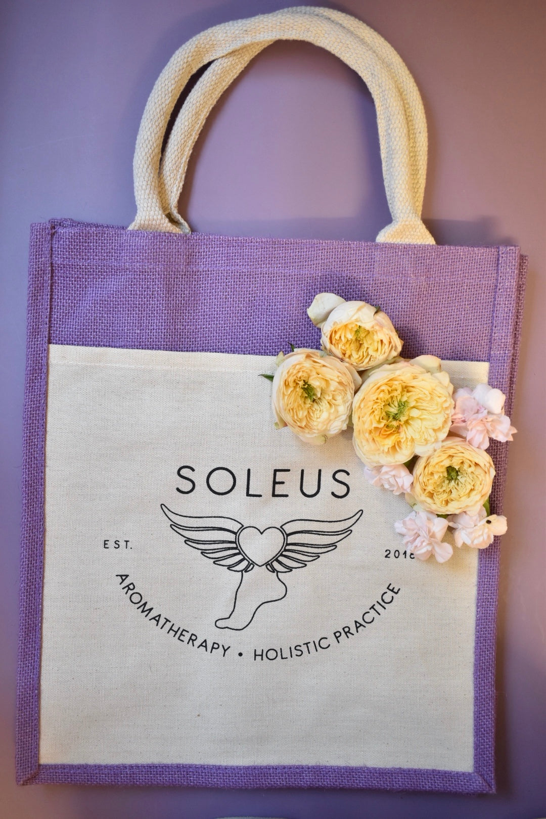 Soleus Jute Pocket Bag