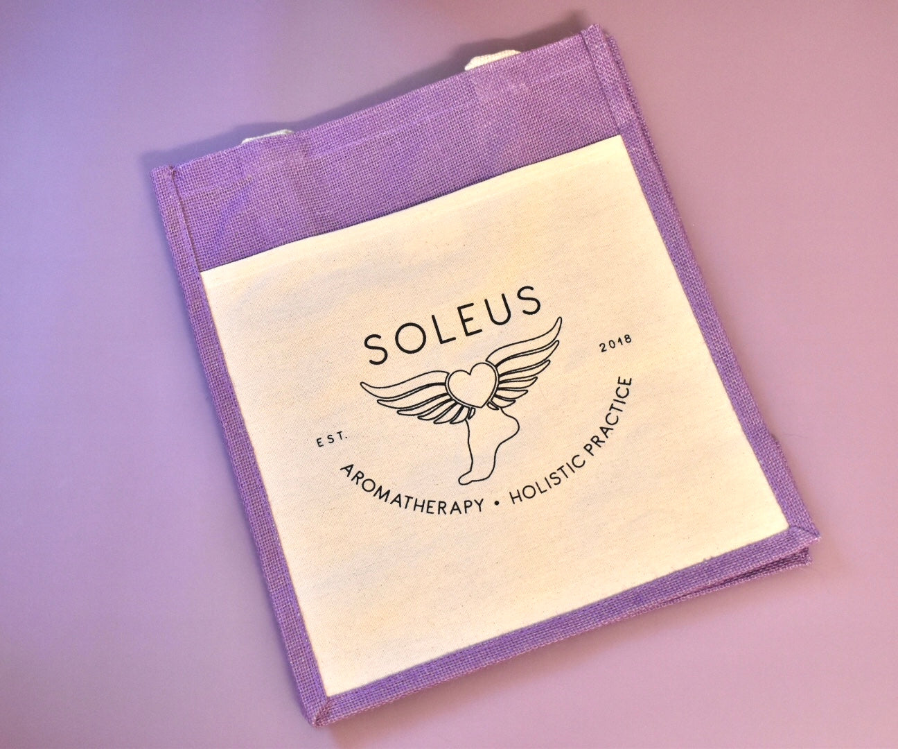 Soleus Jute Pocket Bag